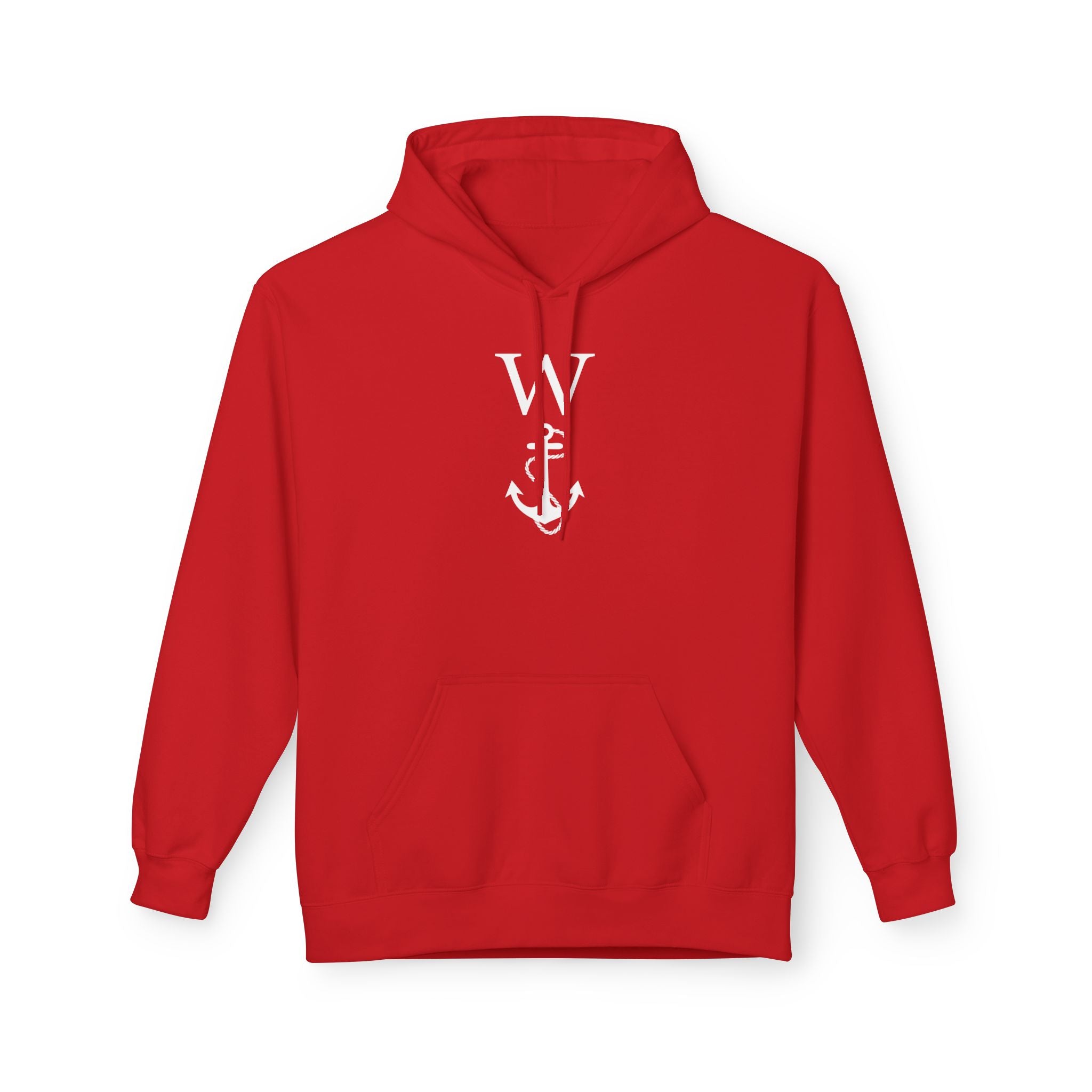 W Anchor "Wanker" Hoodie | Nautical Humor Tee - Deez Teez