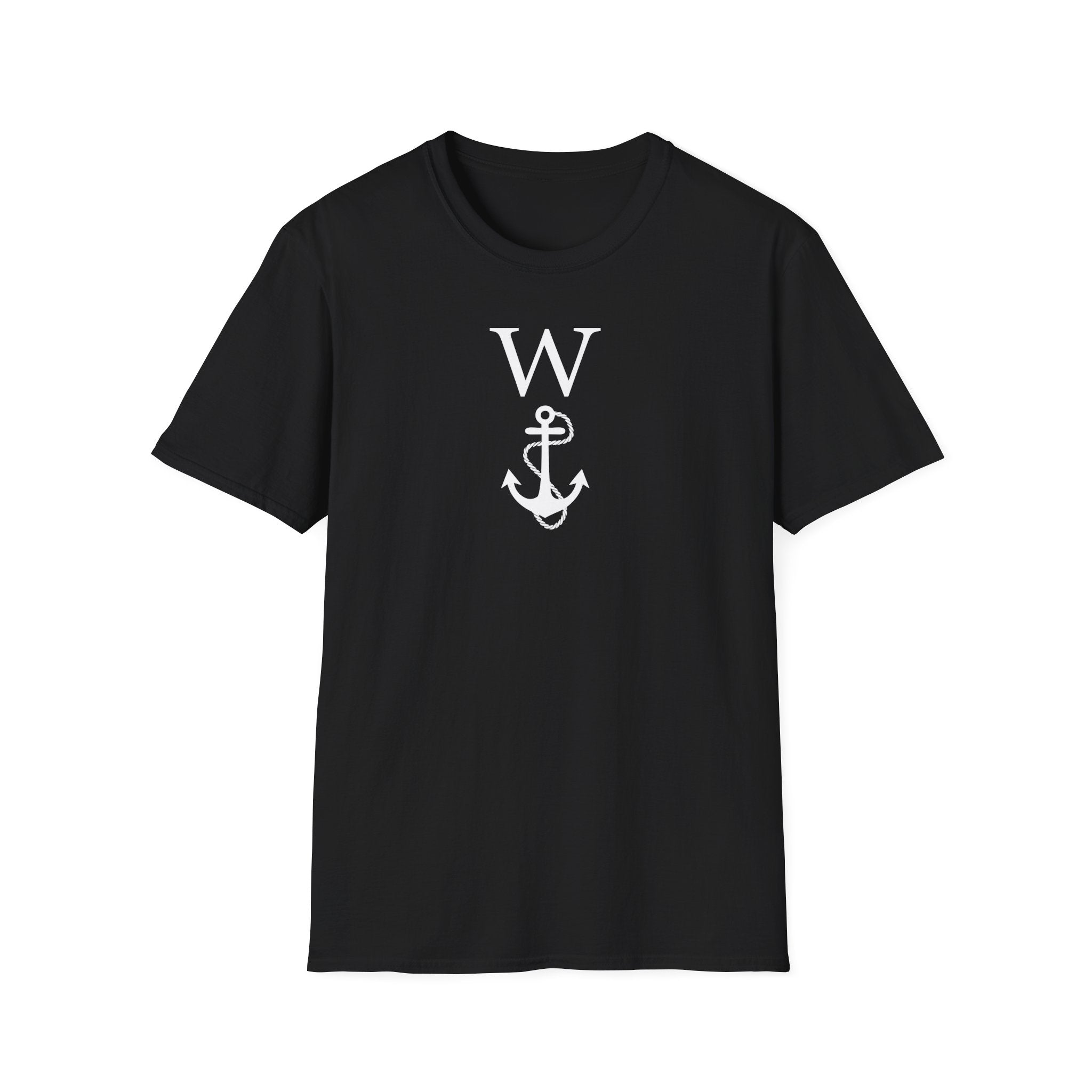 W Anchor "Wanker" T-Shirt | Nautical Humor Tee - Deez Teez