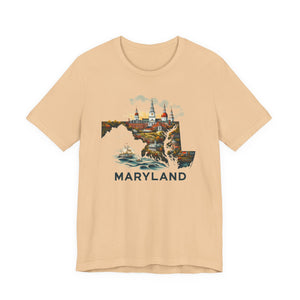 Maryland State Pride Tee - Deez Teez