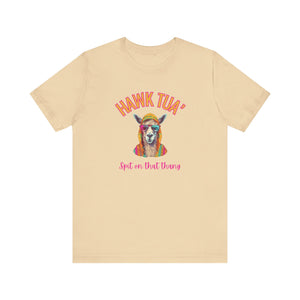 Hawk Tua Funny Parody T-Shirt | Llama Spit Edition - Deez Teez