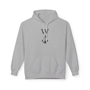W Anchor "Wanker" Hoodie | Nautical Humor Tee - Deez Teez