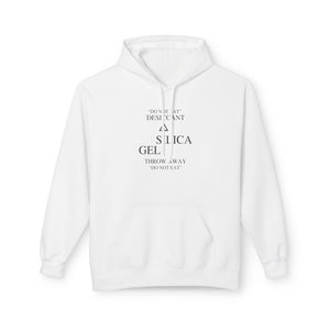 Silica Gel Packet Hoodie | Hilarious "Do Not Eat" Packaging Sweatshirt - Deez Teez