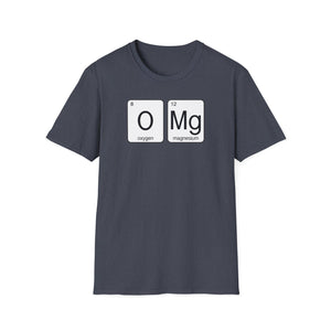 'OMG' Periodic Table Humor T-Shirt | Oxygen Magnesium Elemental Humor Tee - Deez Teez