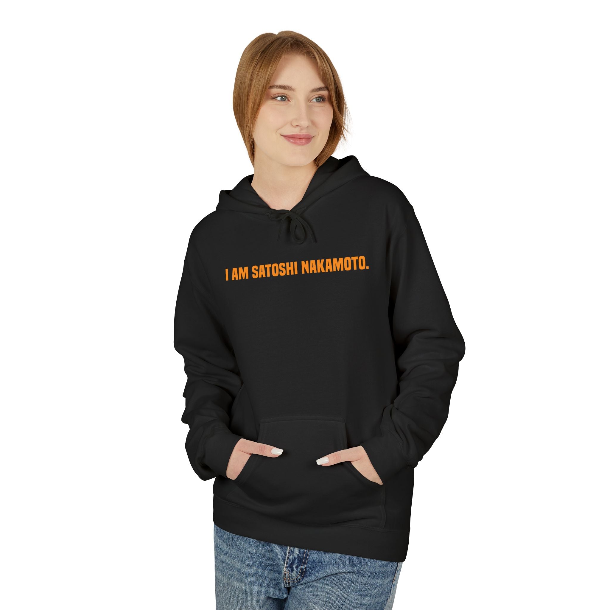 'I Am Satoshi Nakamoto' Hoodie | Cryptocurrency Creator - Deez Teez