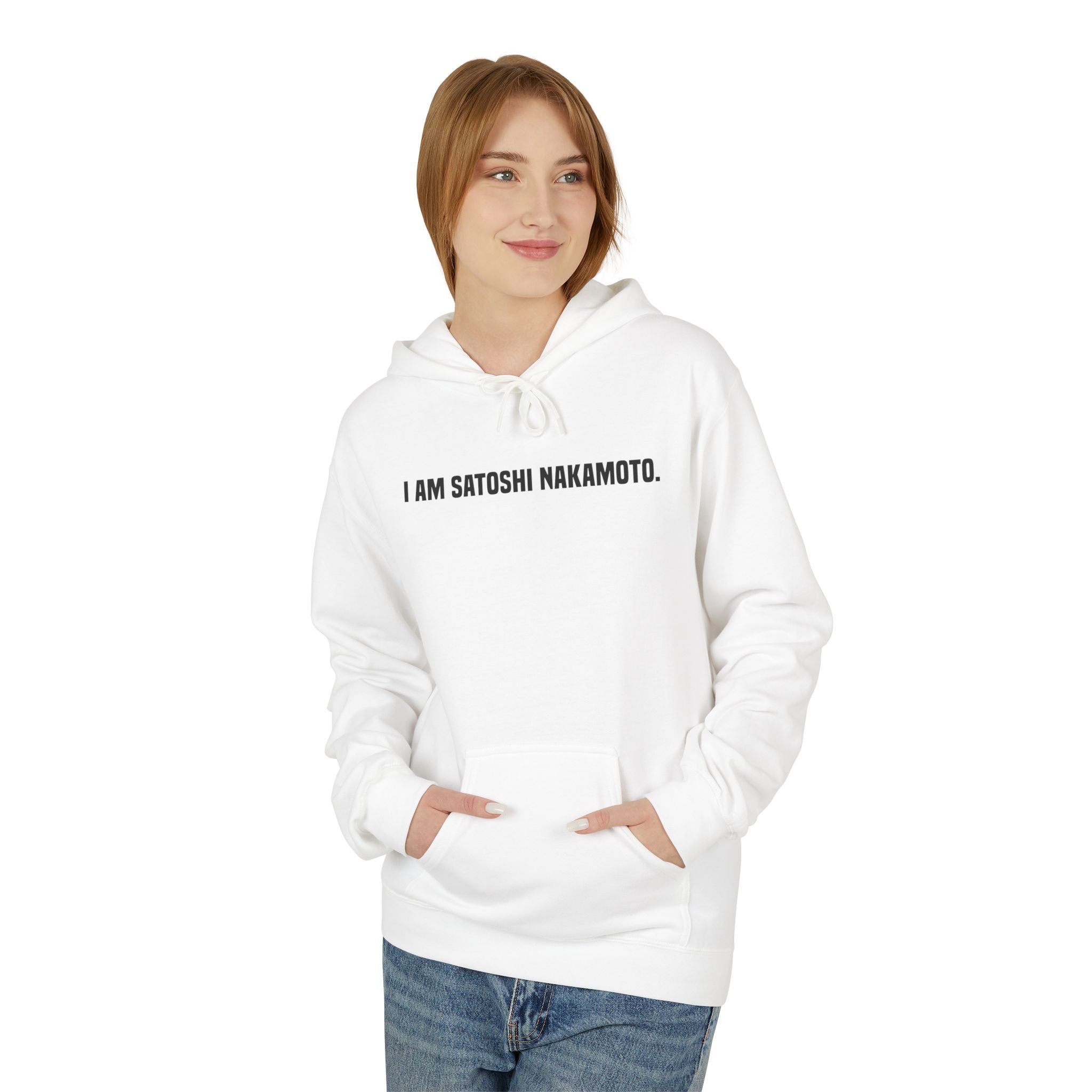 'I Am Satoshi Nakamoto' Hoodie | Cryptocurrency Creator - Deez Teez
