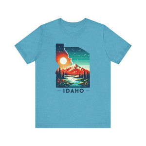 Idaho State Pride T-Shirt | State of Idaho Graphic T-Shirt - Deez Teez