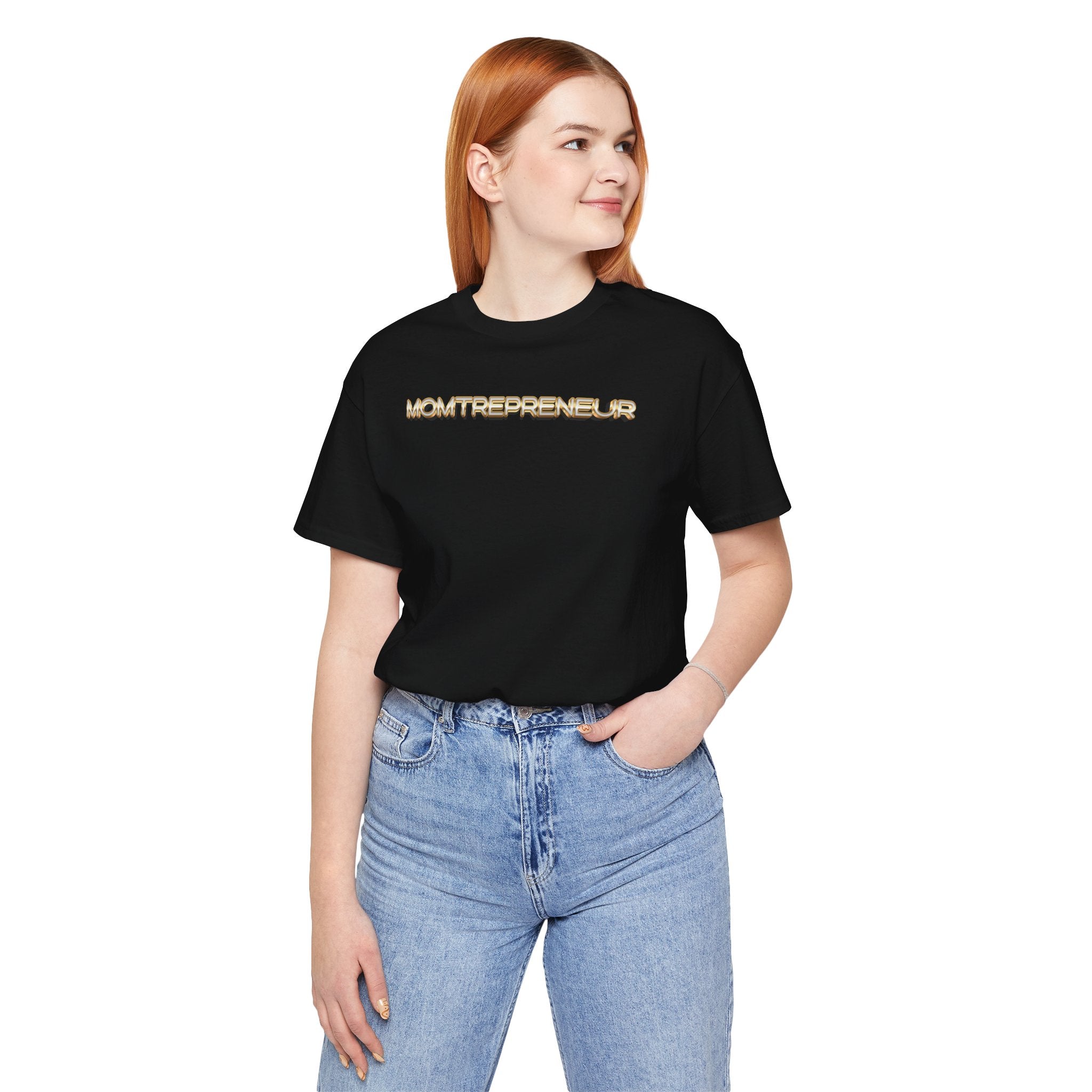 Momtrepreneur T-Shirt | Empowered Mom Business Owner Tee - Deez Teez