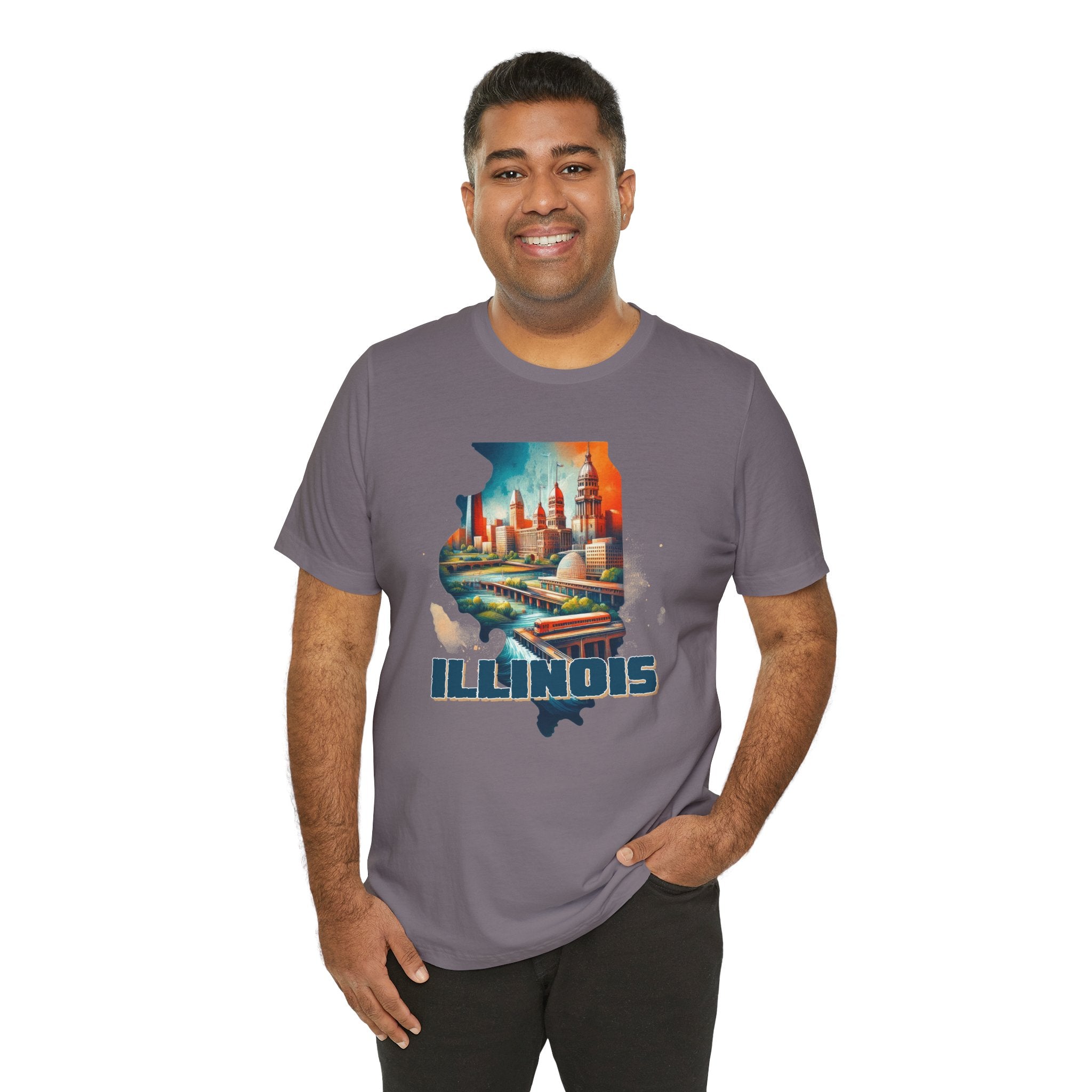 Illinois State Pride Tee - Deez Teez