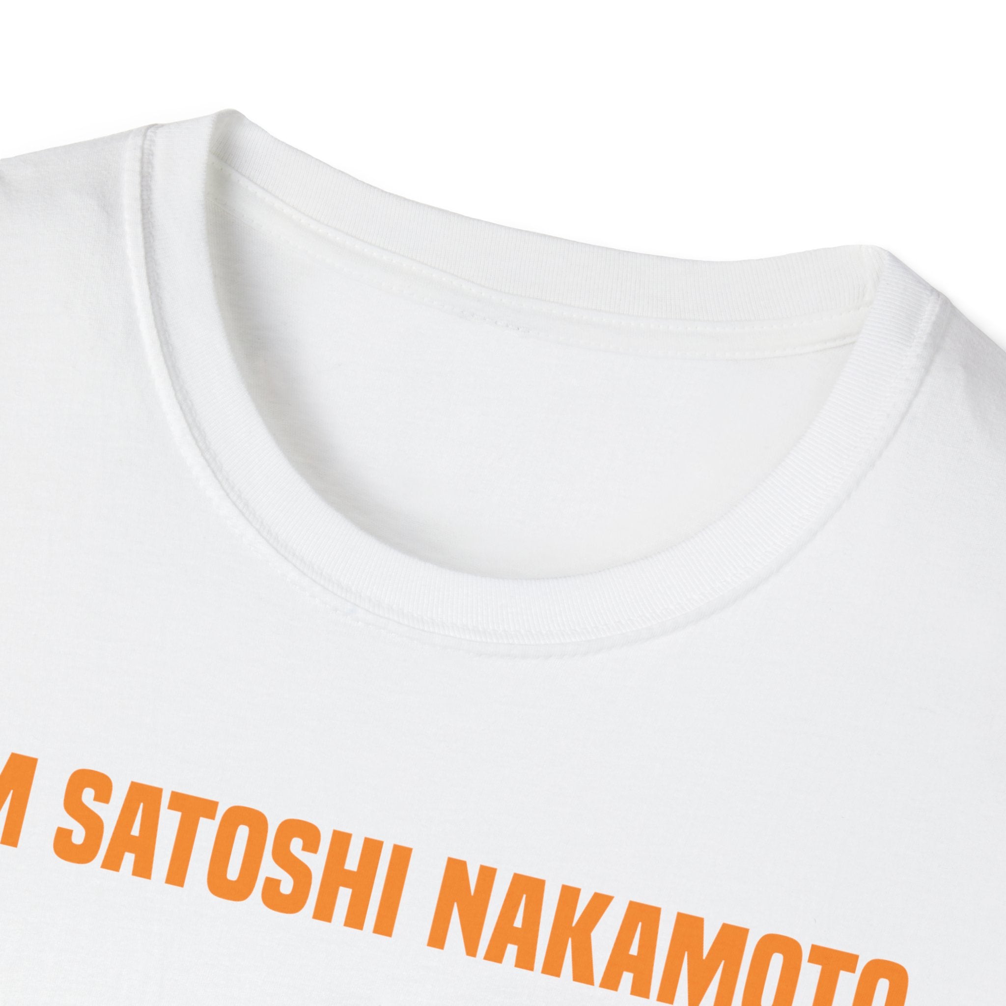 'I Am Satoshi Nakamoto' T-Shirt | Bitcoin Creator Supporter Tee - Deez Teez