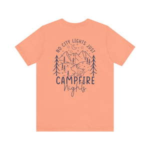 No City Lights Campfire Tee - Deez Teez