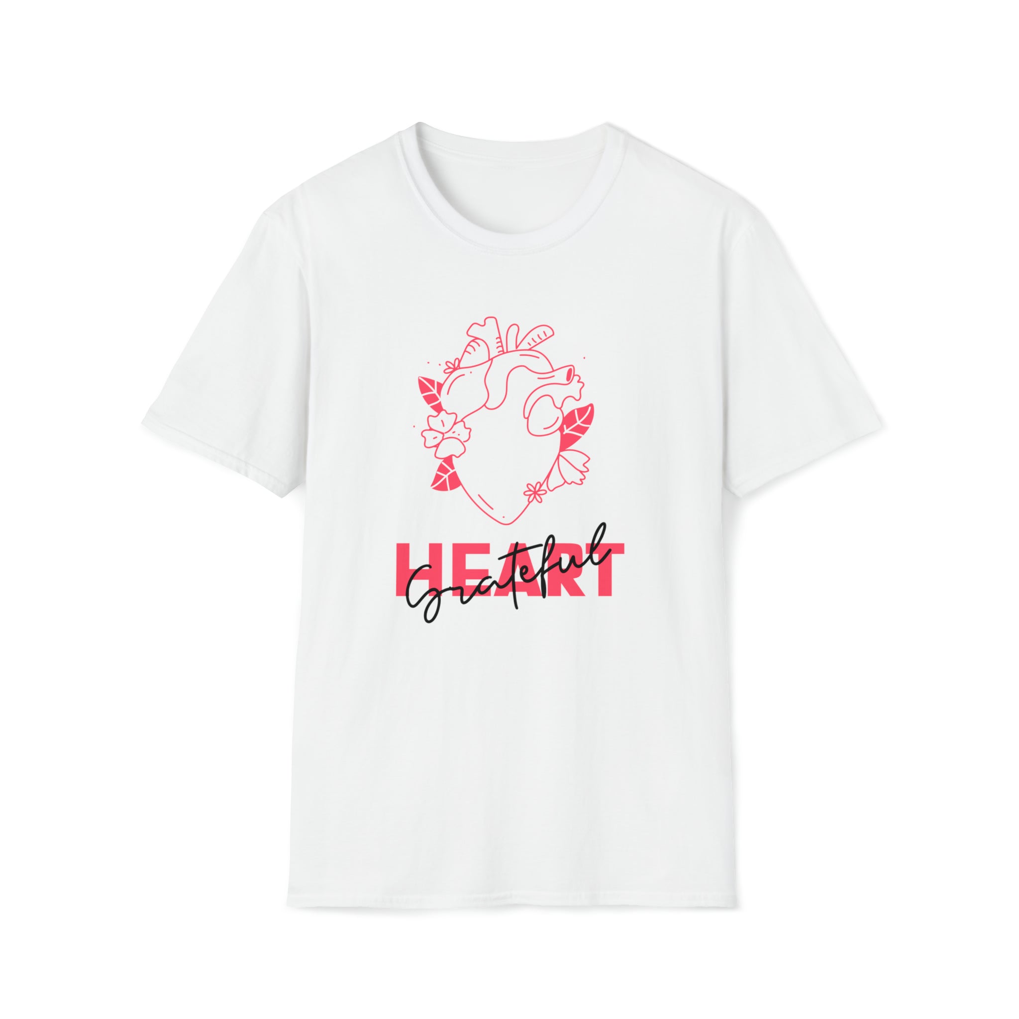 Grateful Heart Graphic T-Shirt - Deez Teez