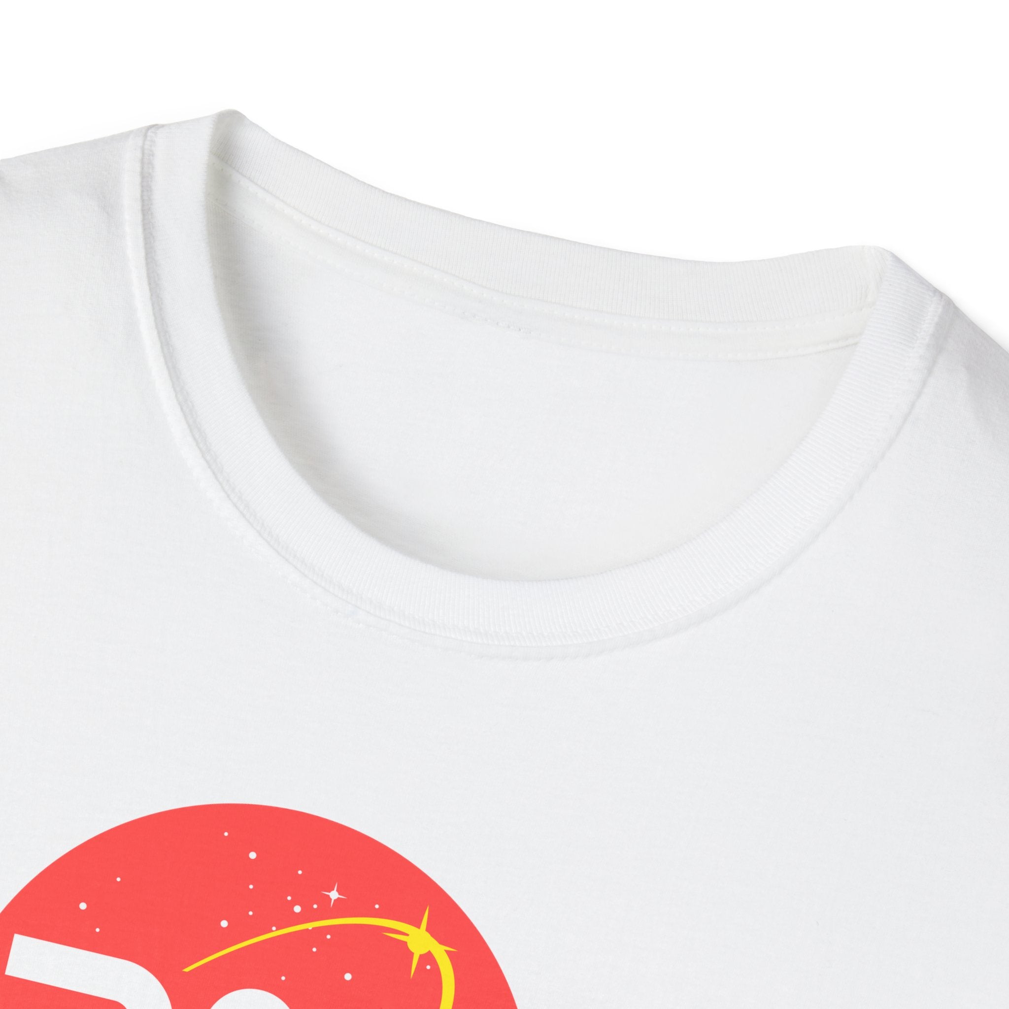 "Spaced Out" Parody Space Emblem T-Shirt | Astro Science Humor Tee - Deez Teez