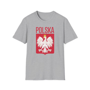 'Polska' Polish Falcon T-Shirt | Polish Heritage Tee - Deez Teez