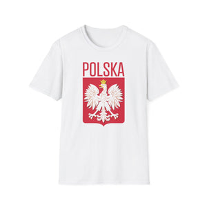 'Polska' Polish Falcon T-Shirt | Polish Heritage Tee - Deez Teez