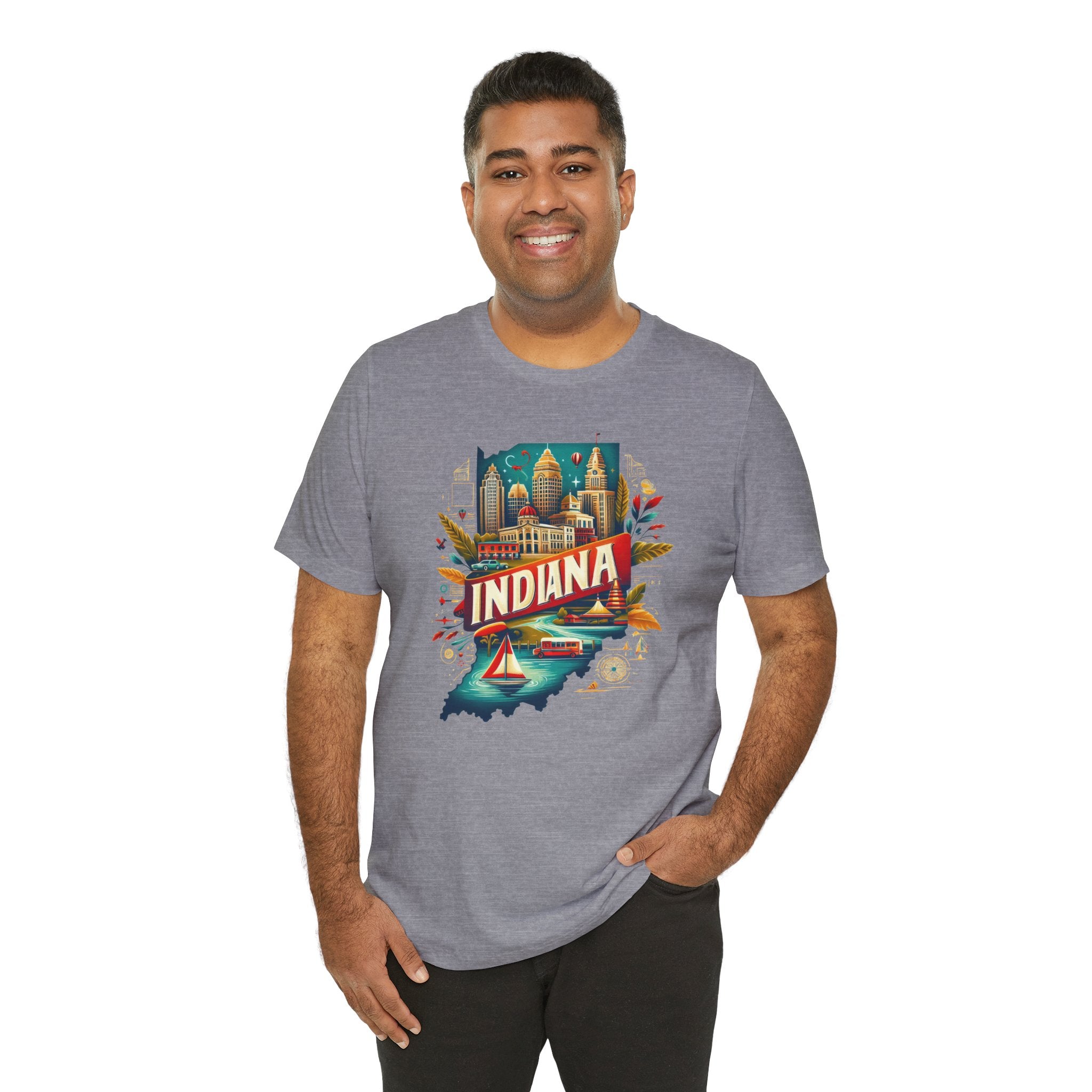 Indiana State Pride Tee - Deez Teez