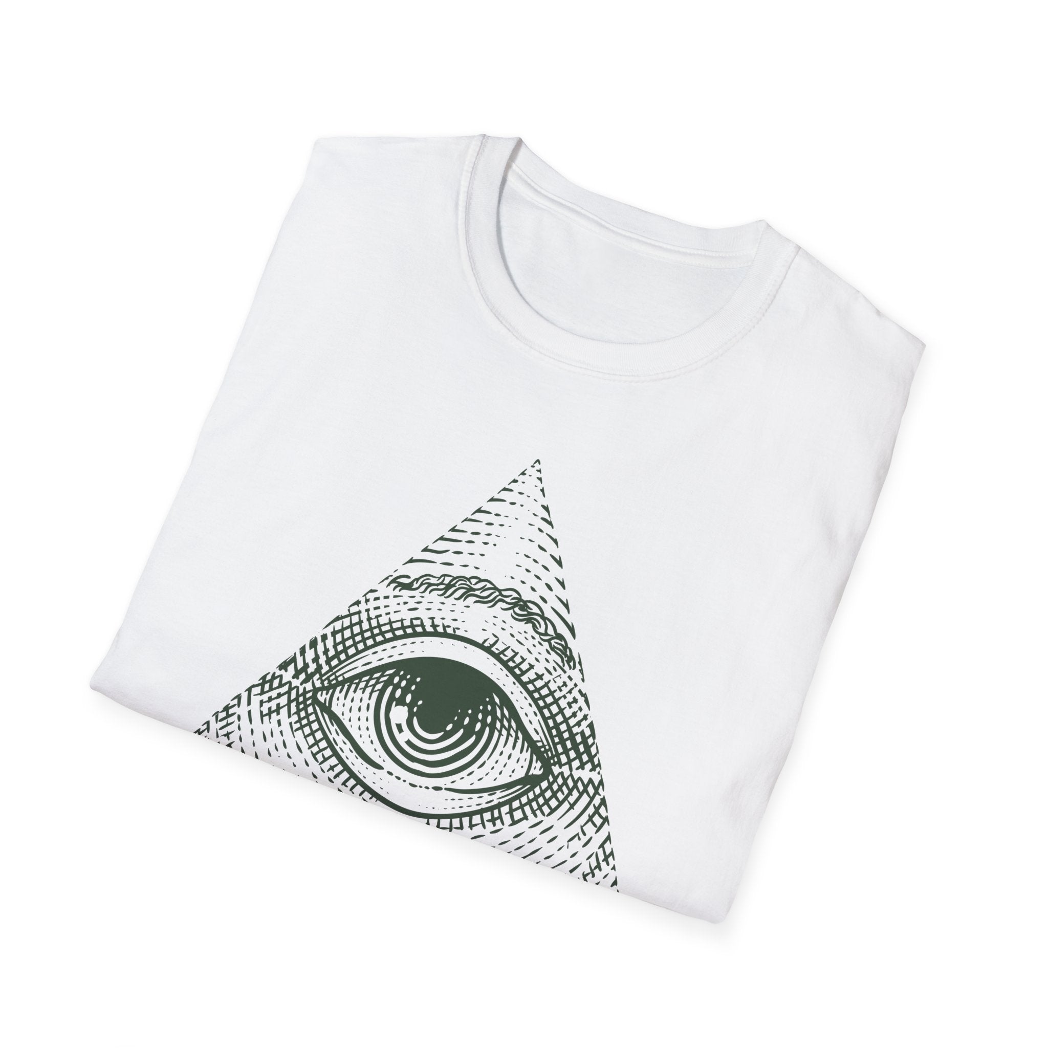 Illuminati Eye T-Shirt | Mysterious All-Seeing Eye Design - Deez Teez