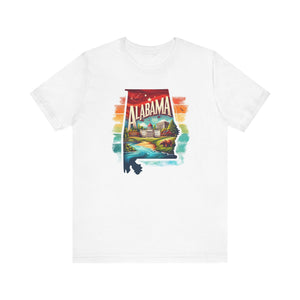 Alabama State Pride Jersey Tee - Deez Teez