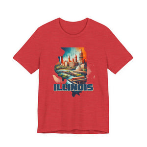 Illinois State Pride Tee - Deez Teez