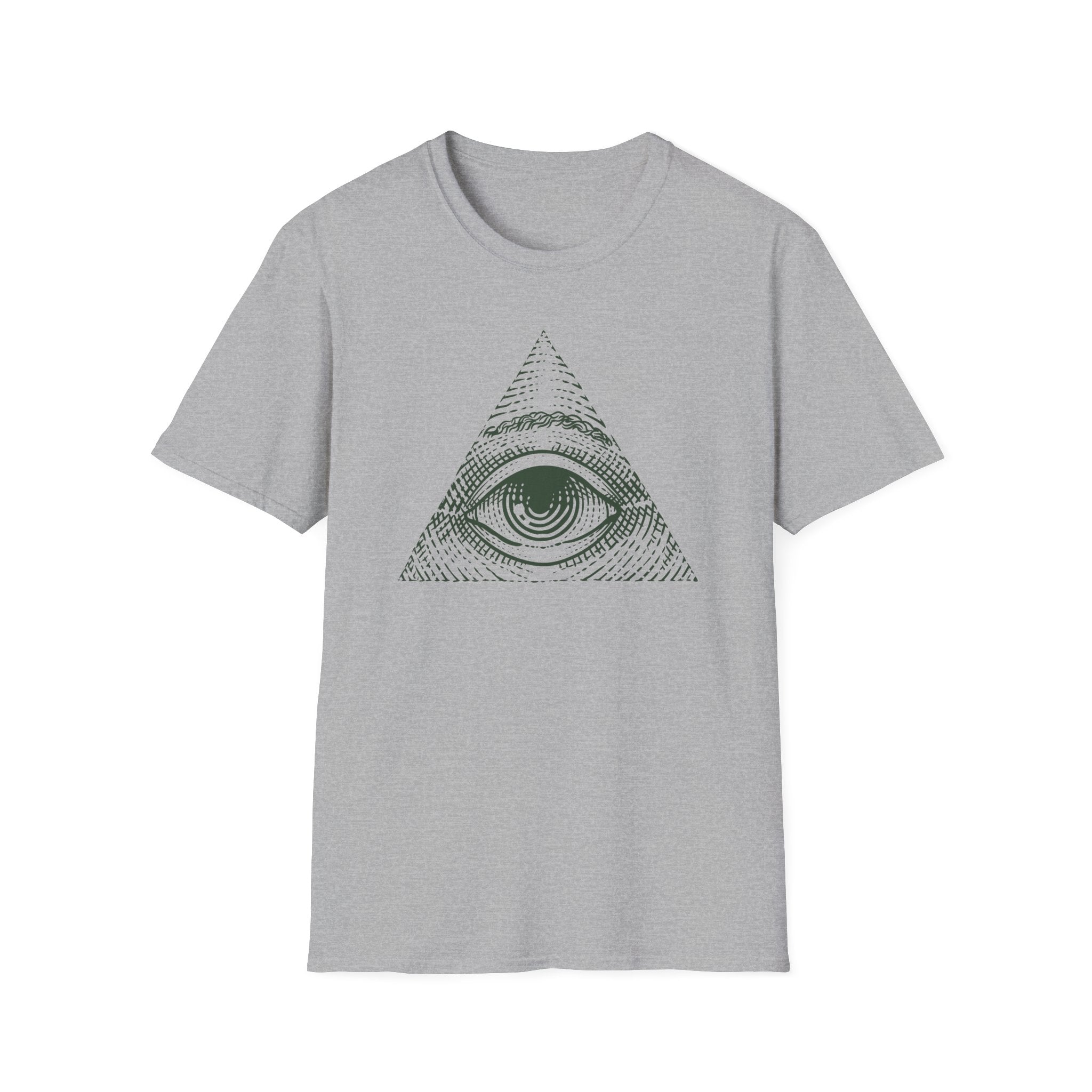 Illuminati Eye T-Shirt | Mysterious All-Seeing Eye Design - Deez Teez