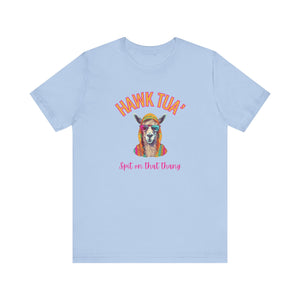 Hawk Tua Funny Parody T-Shirt | Llama Spit Edition - Deez Teez