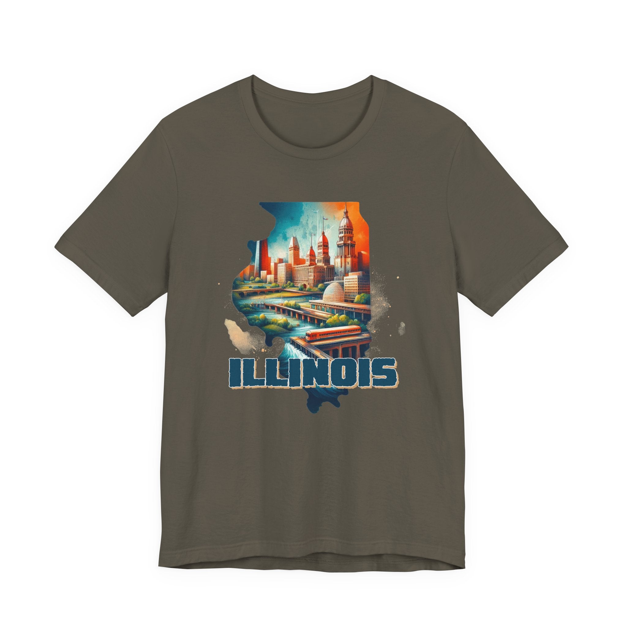 Illinois State Pride Tee - Deez Teez