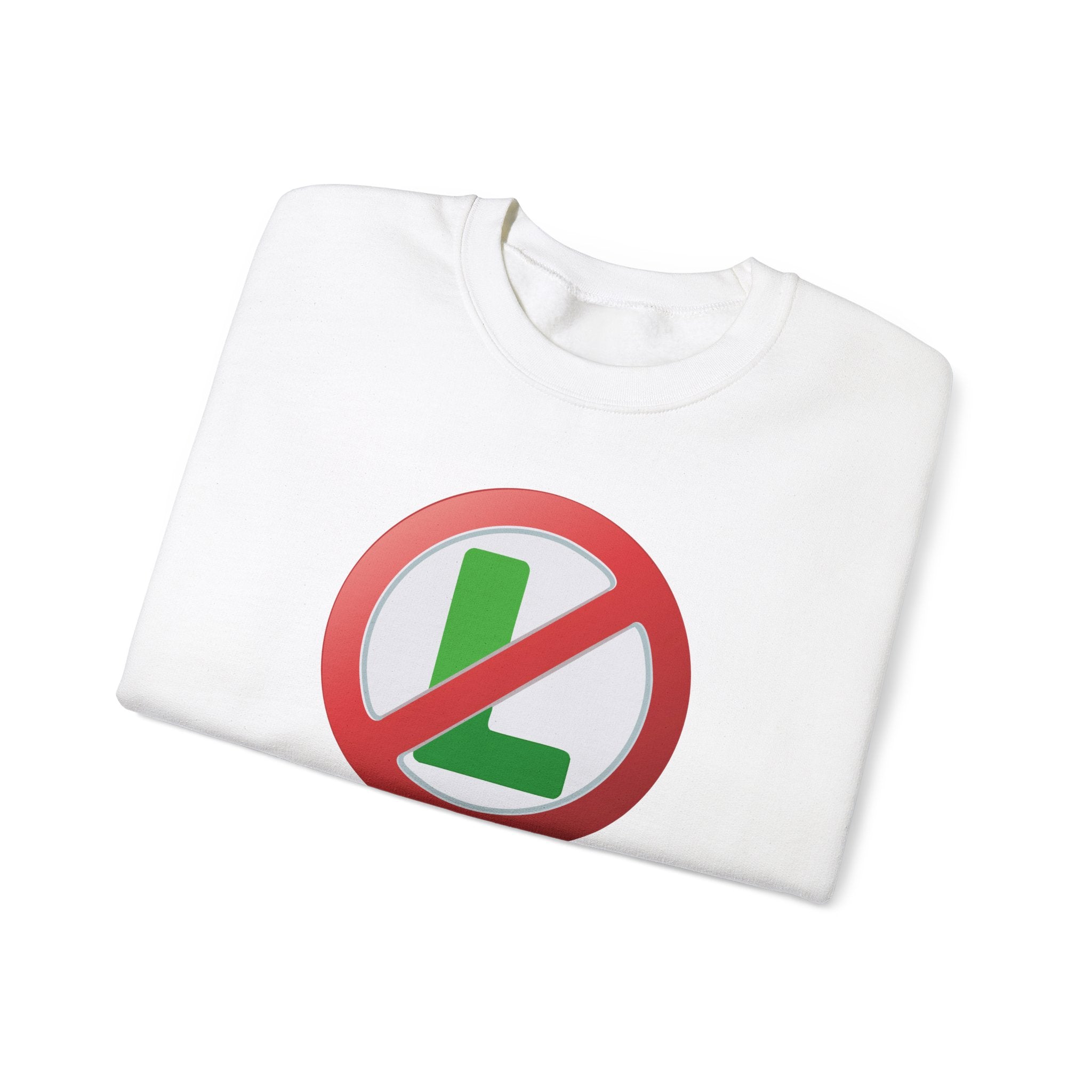 "No L" Christmas Sweatshirt | Funny Noel Pun Design - Deez Teez