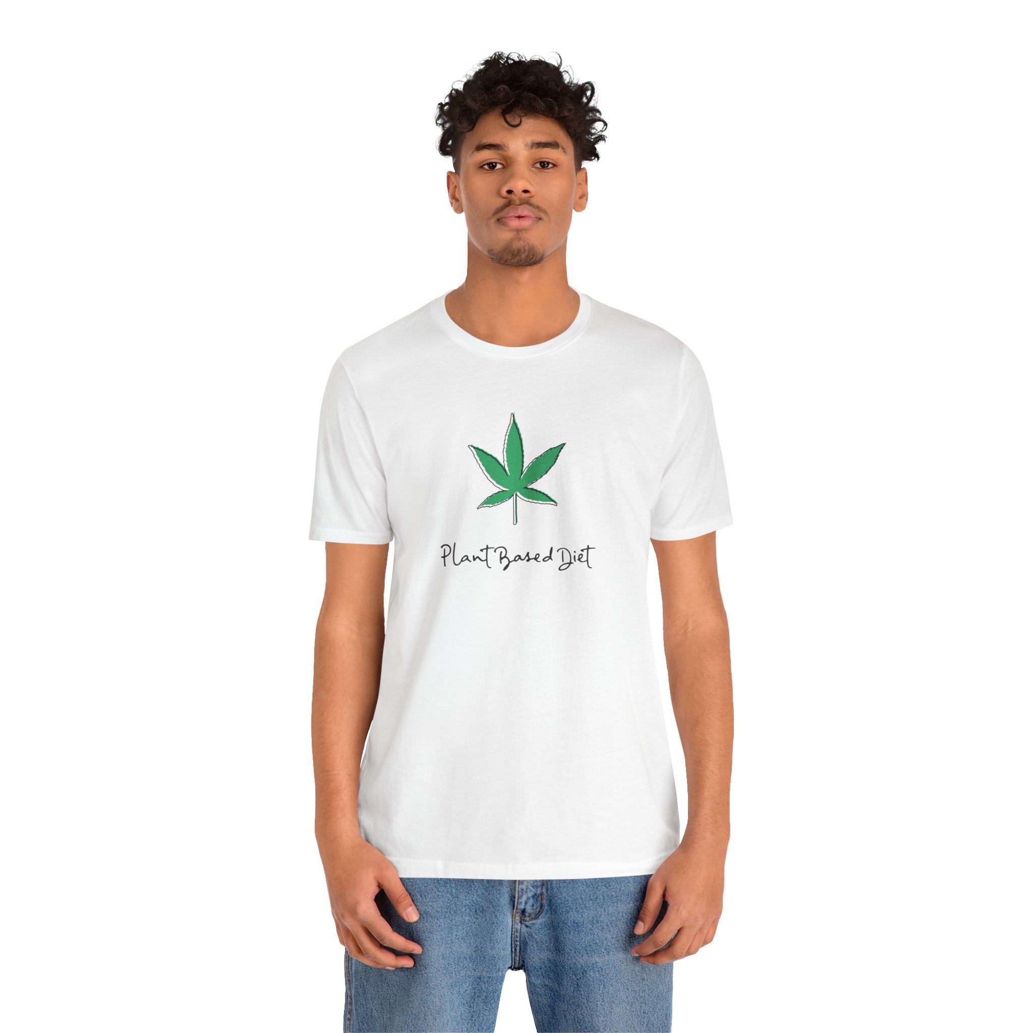 Plant Based Diet Cannabis T-Shirt - Deez Teez