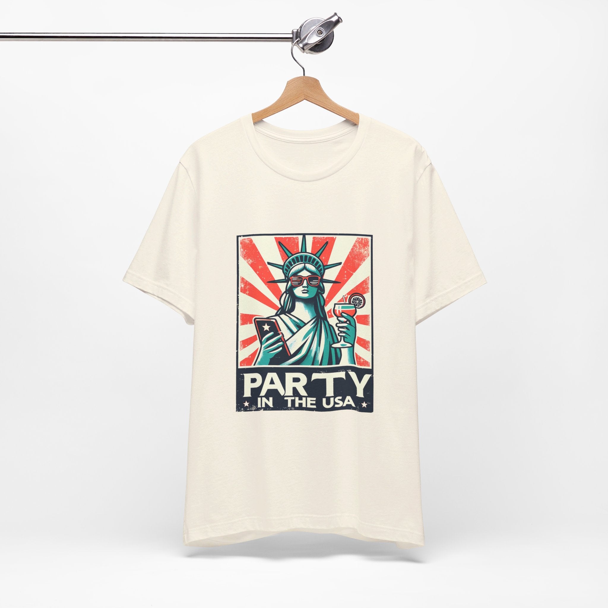Party in the USA Patriotic T-Shirt - Deez Teez