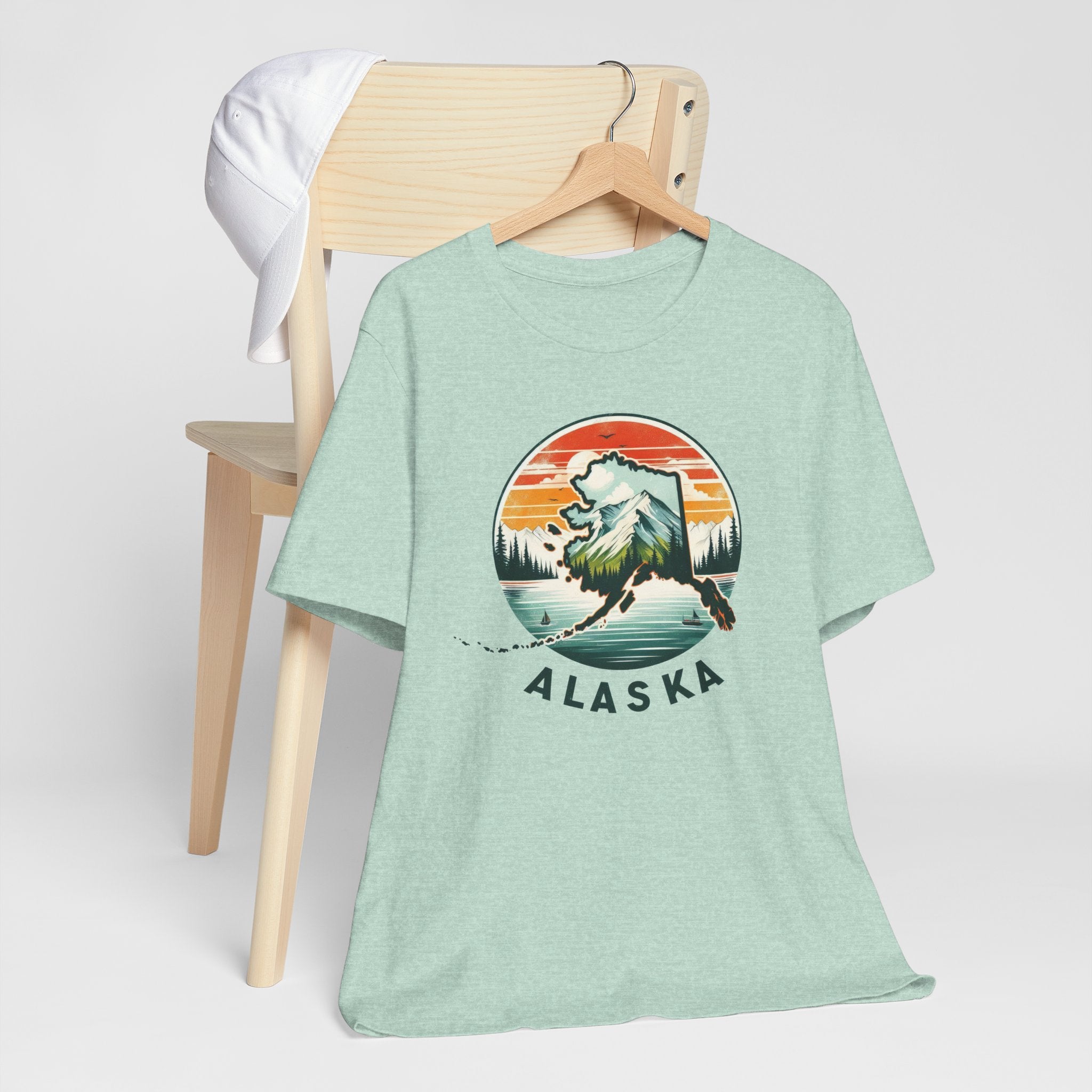 Alaska State Pride Jersey T-Shirt - Deez Teez