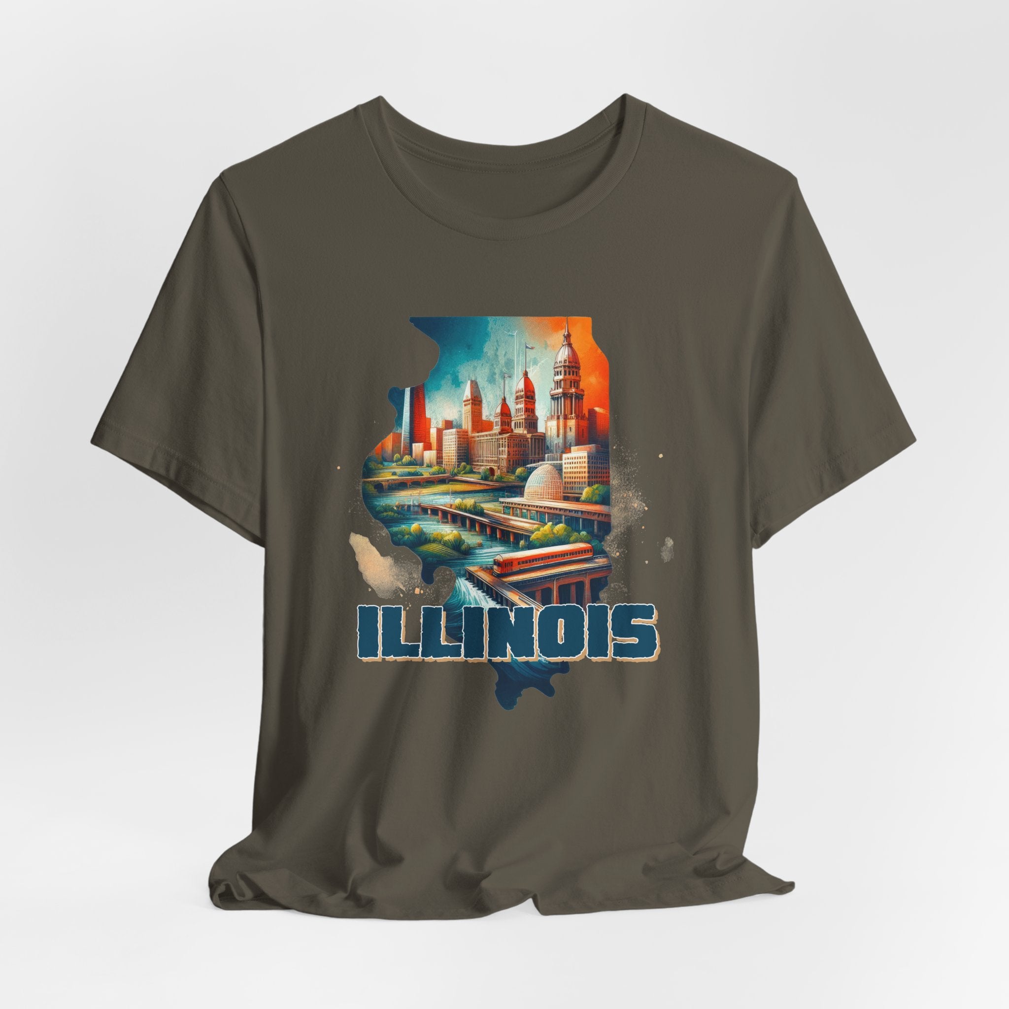 Illinois State Pride Tee - Deez Teez