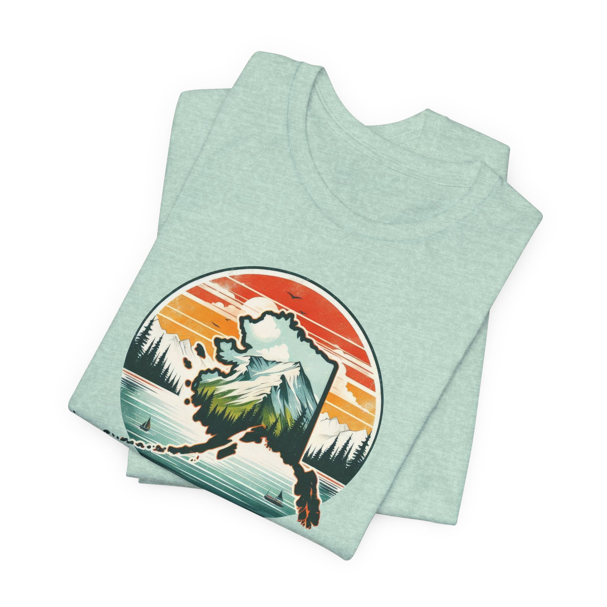 Alaska State Pride Jersey T-Shirt - Deez Teez