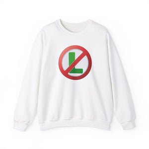 "No L" Christmas Sweatshirt | Funny Noel Pun Design - Deez Teez