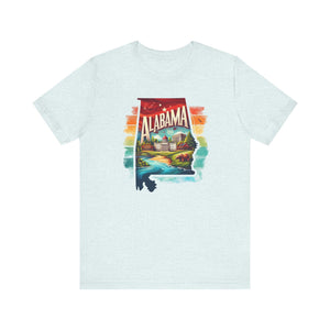 Alabama State Pride Jersey Tee - Deez Teez