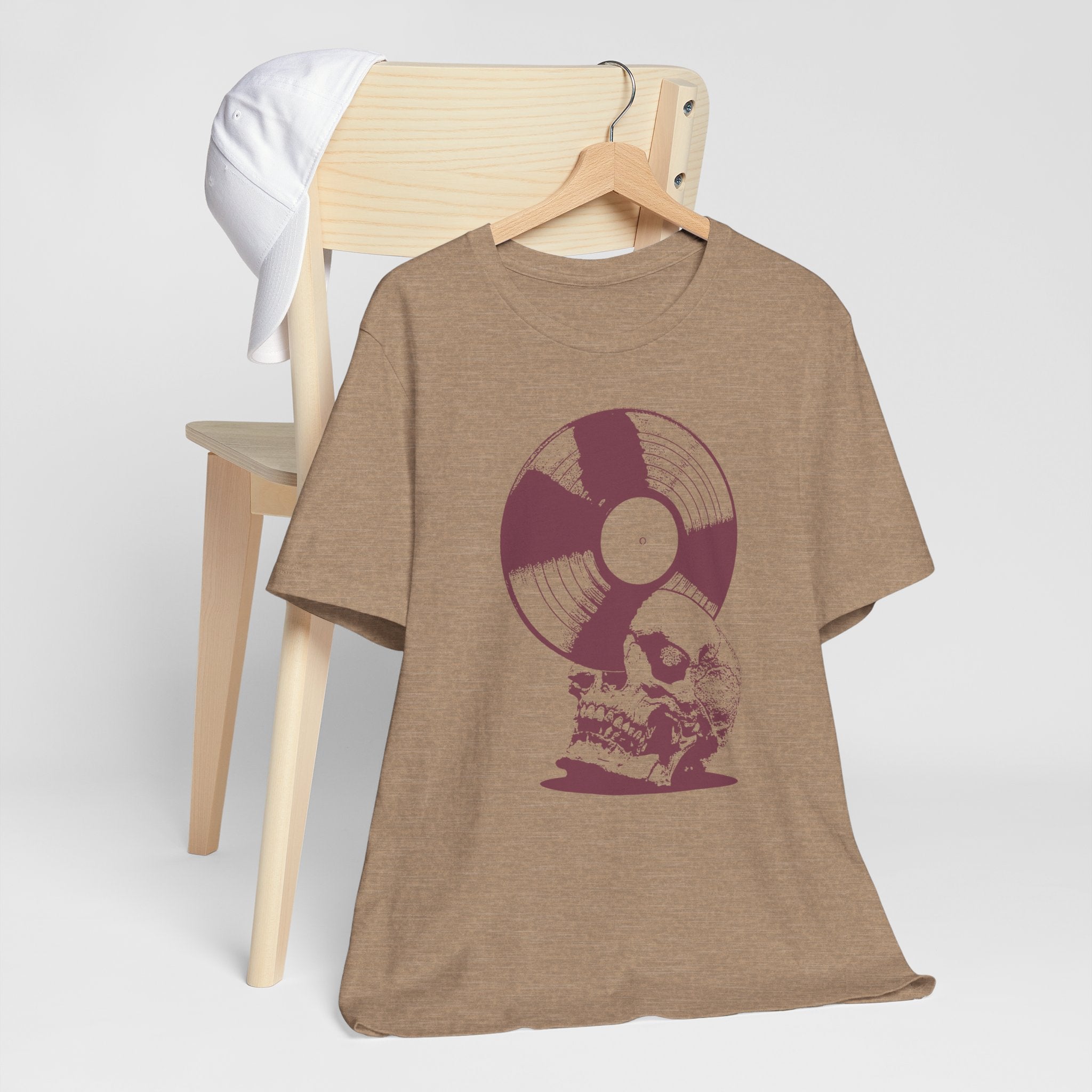 Crackin' Skulls Music Album Tee | Music Blows Your Mind Tee - Deez Teez