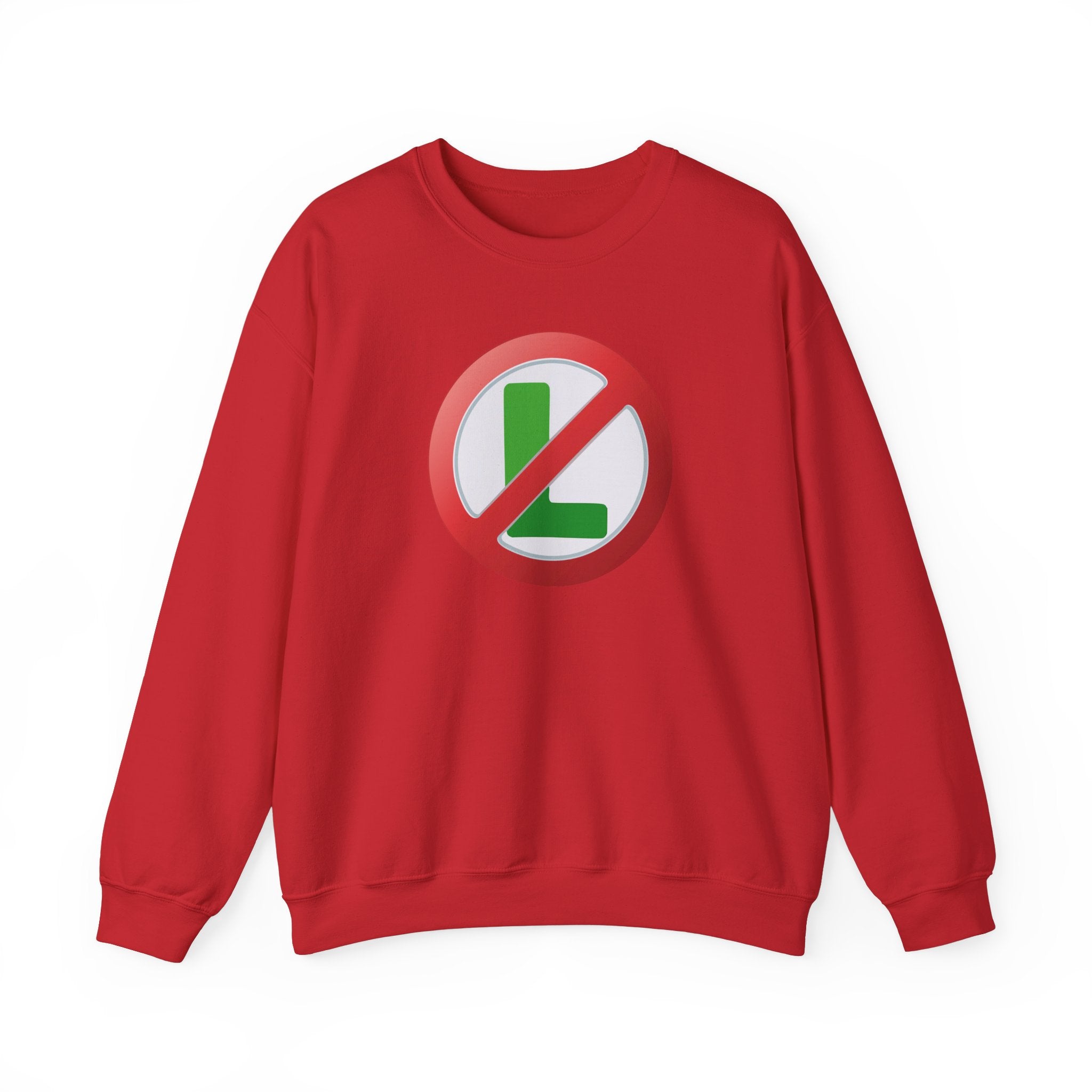 "No L" Christmas Sweatshirt | Funny Noel Pun Design - Deez Teez