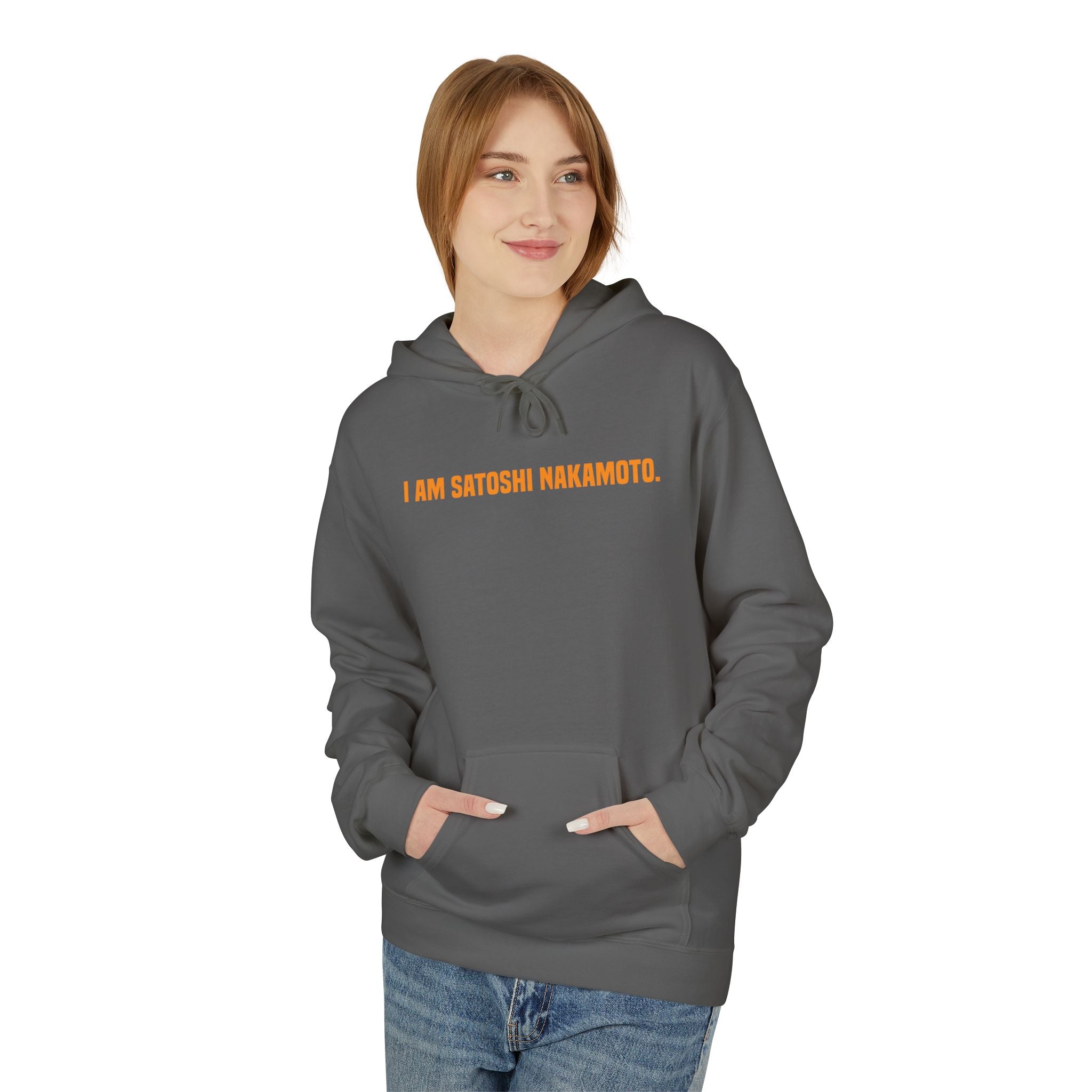 'I Am Satoshi Nakamoto' Hoodie | Cryptocurrency Creator - Deez Teez