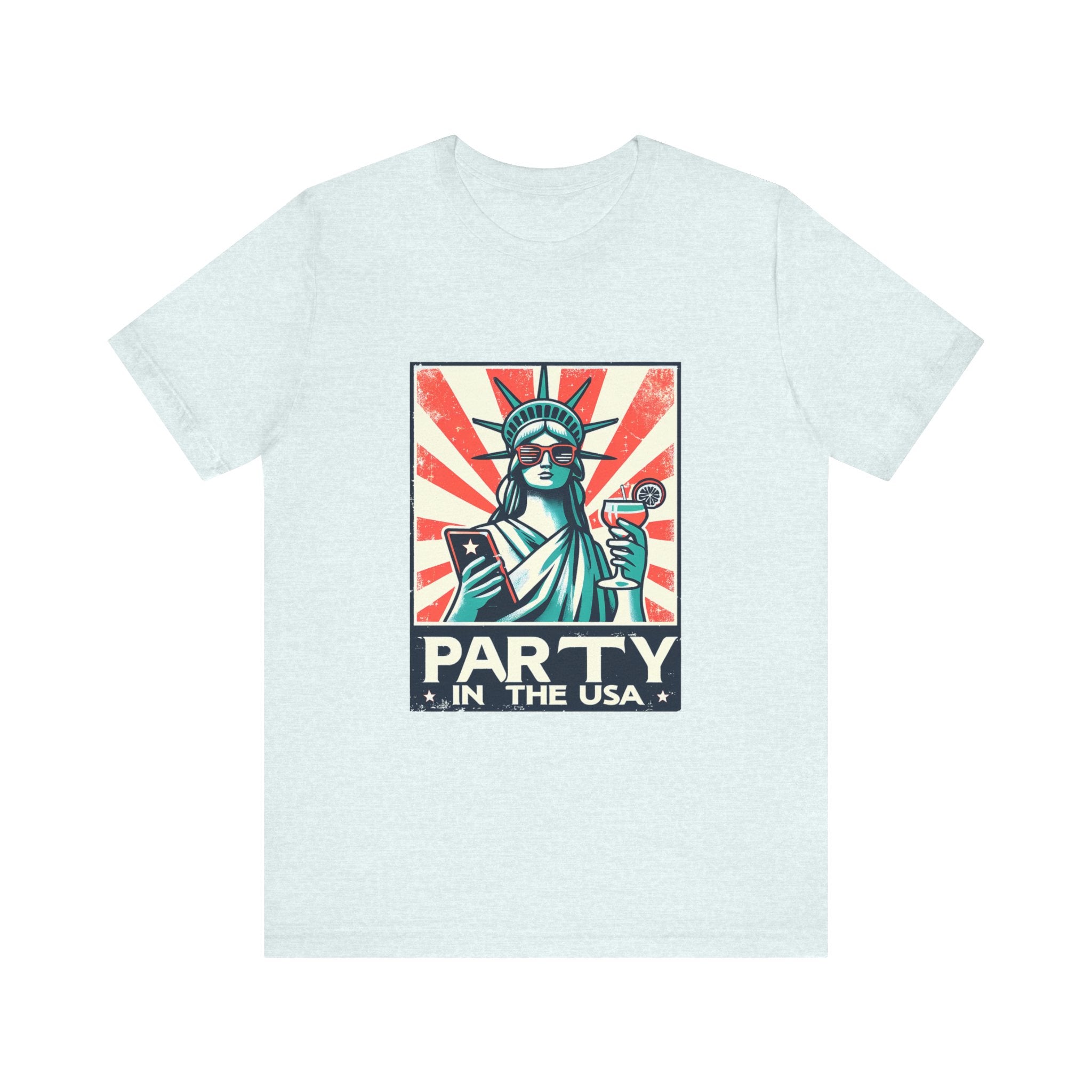 Party in the USA Patriotic T-Shirt - Deez Teez