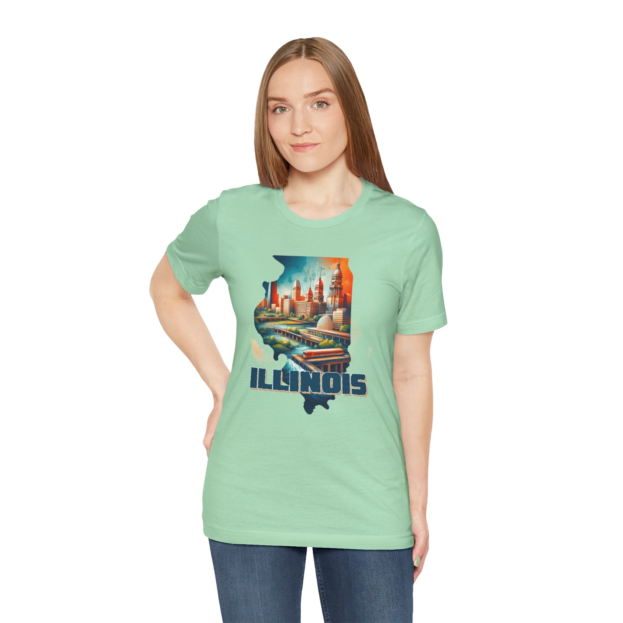 Illinois State Pride Tee - Deez Teez