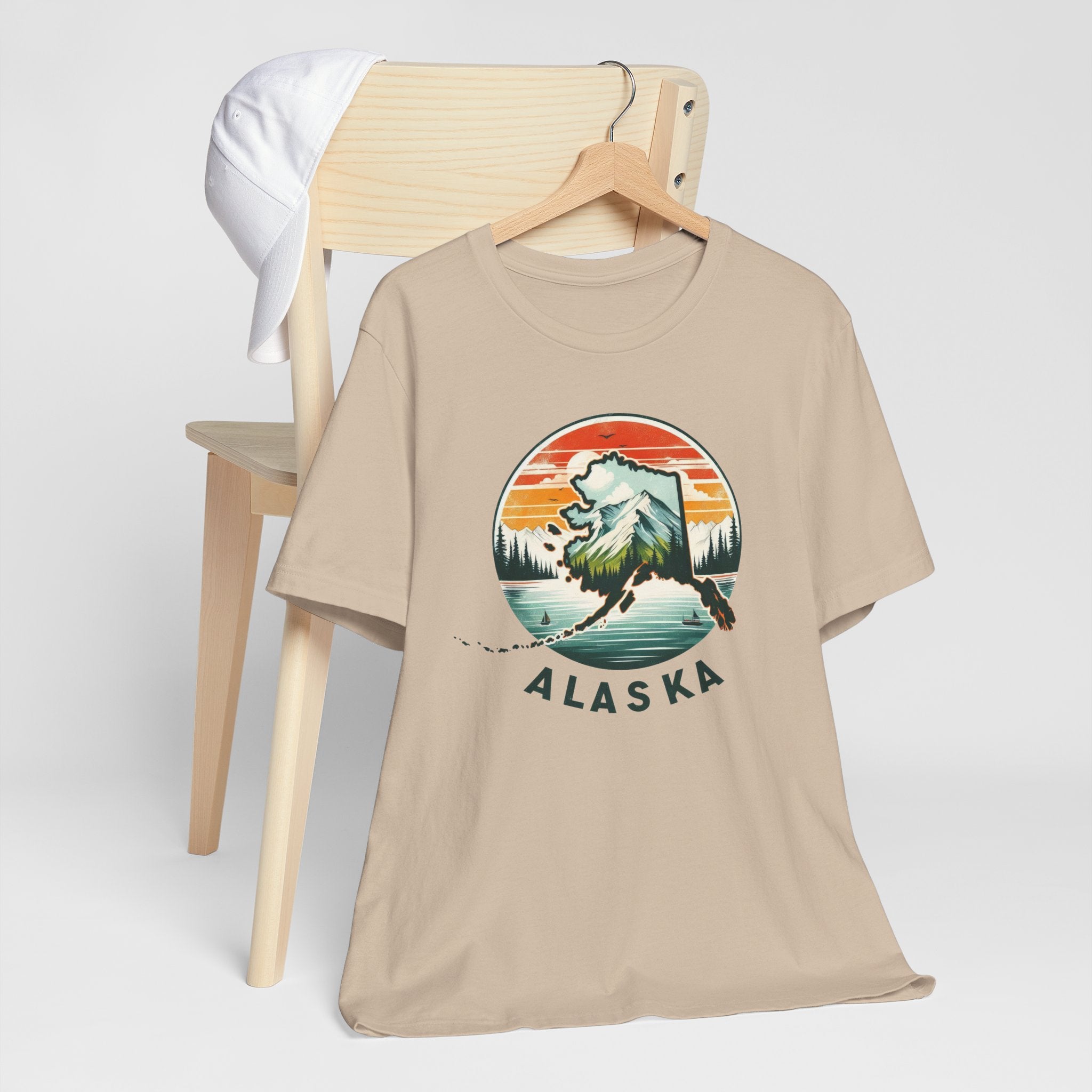 Alaska State Pride Jersey T-Shirt - Deez Teez