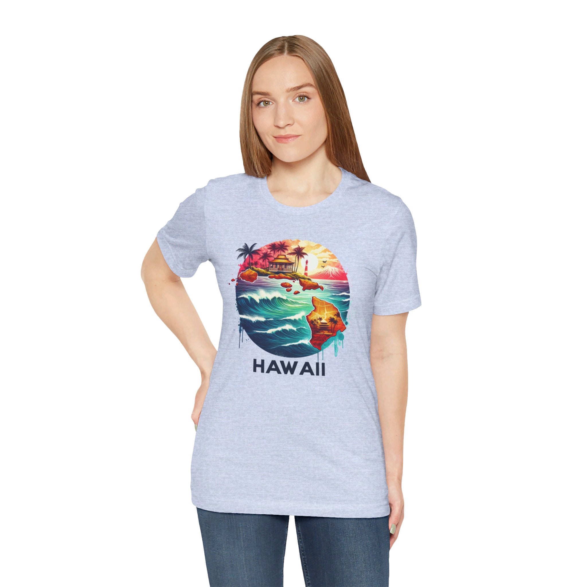 Hawaii State Pride T-Shirt | State of Hawaii Graphic Tee - Deez Teez