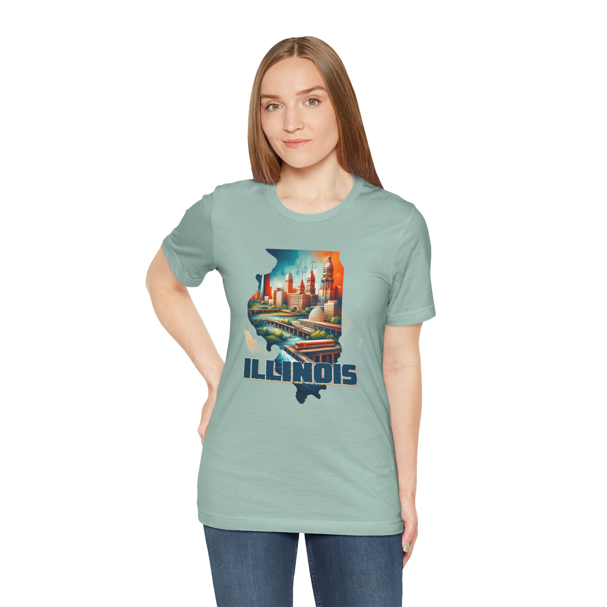 Illinois State Pride Tee - Deez Teez