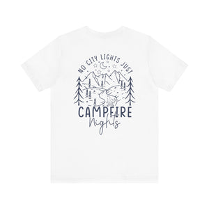 No City Lights Campfire Tee - Deez Teez