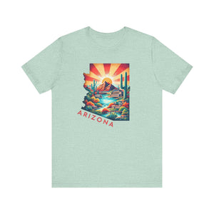 Arizona State Pride Jersey T-Shirt - Deez Teez