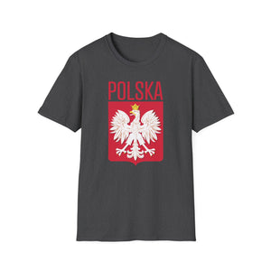 'Polska' Polish Falcon T-Shirt | Polish Heritage Tee - Deez Teez