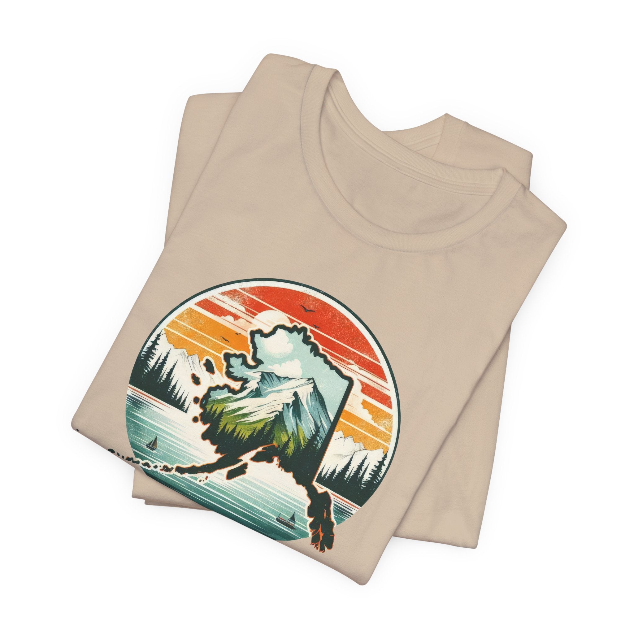 Alaska State Pride Jersey T-Shirt - Deez Teez