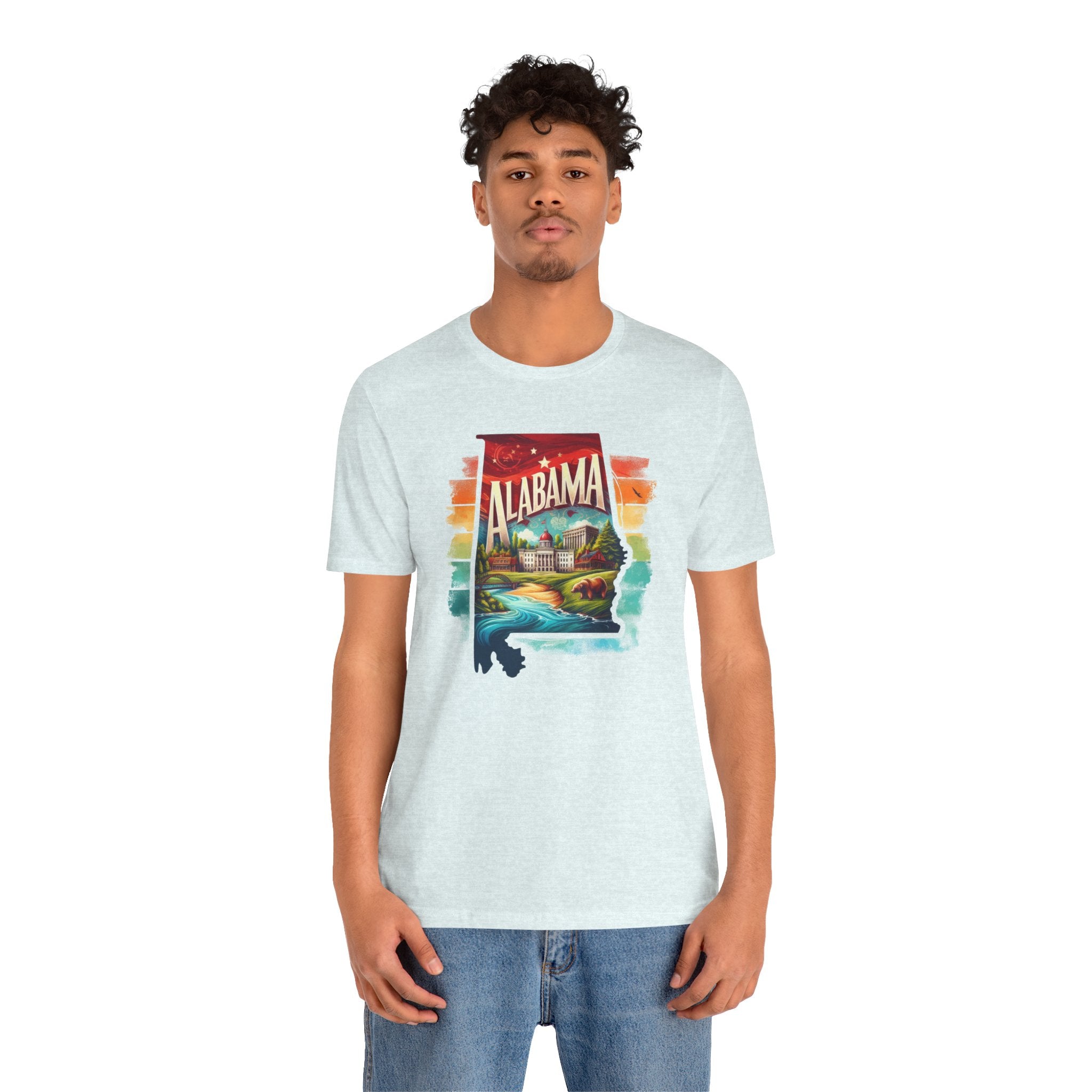 Alabama State Pride Jersey Tee - Deez Teez