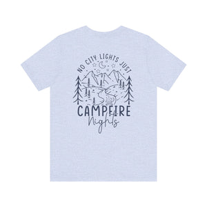 No City Lights Campfire Tee - Deez Teez