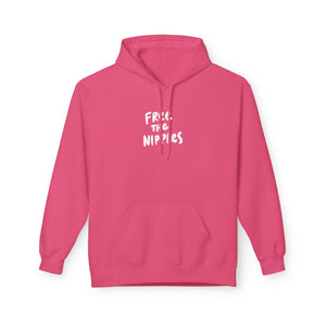 "Free The Nipples" Breast Cancer Awareness Hoodie - Deez Teez