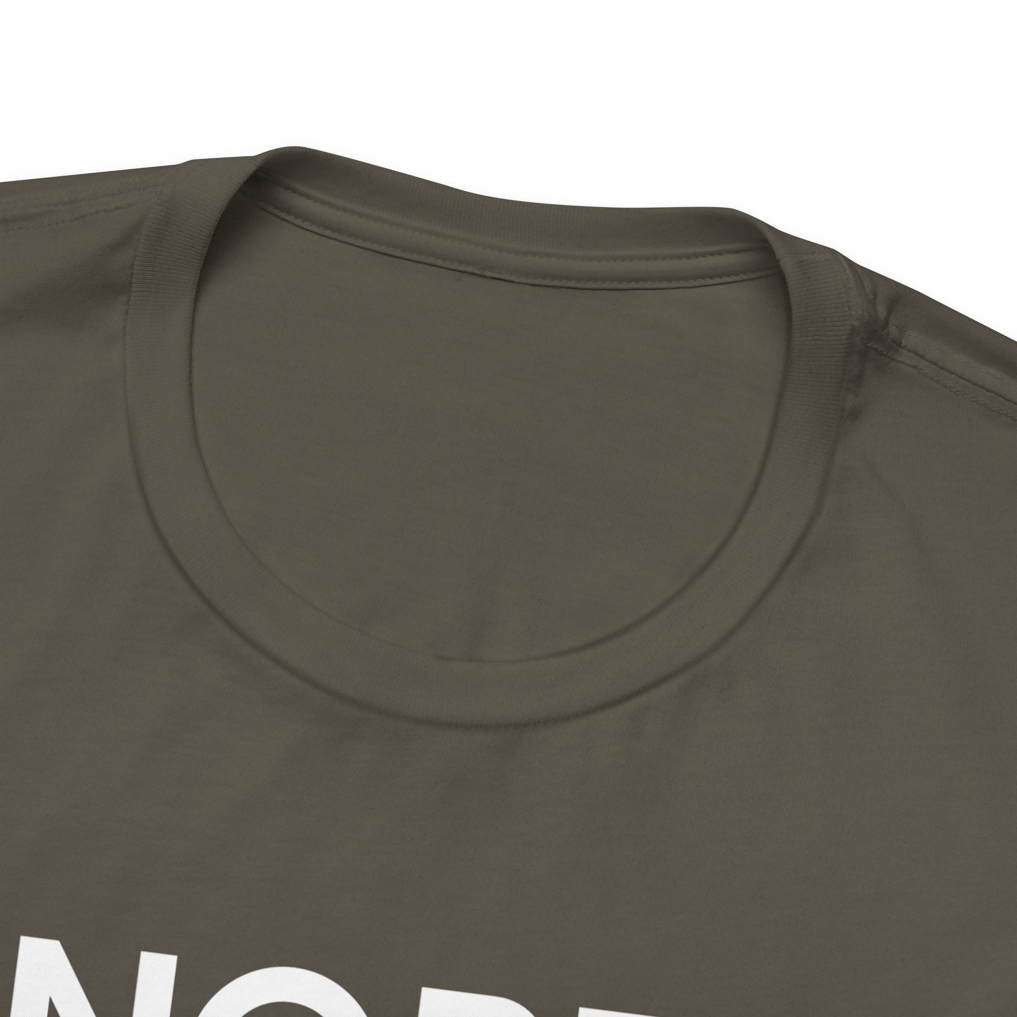 'Nope' Bold Statement Unisex Crewneck T-Shirt - Deez Teez