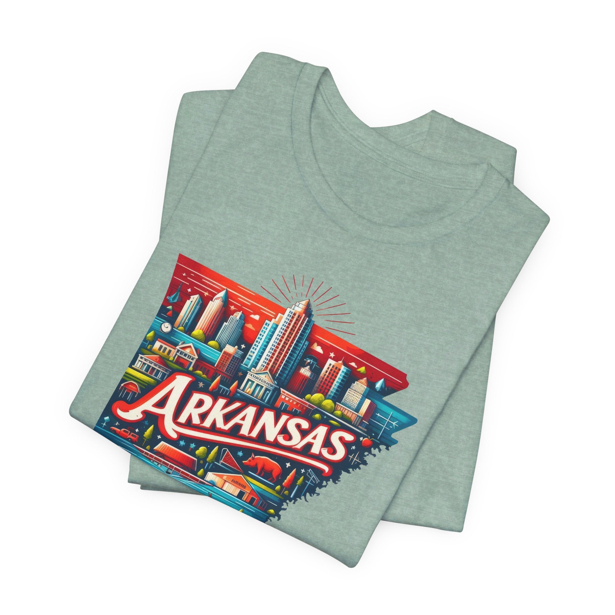 Arkansas State Pride Jersey T-Shirt - Deez Teez